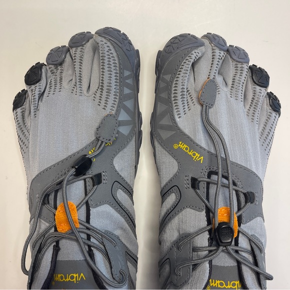 Vibram FiveFingers Trail Gray Runner Shoes 17M6902 Men’s Size 11.5-12 - Picture 4 of 10